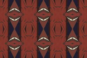ikat paisley mönster broderi bakgrund. ikat damast- geometrisk etnisk orientalisk mönster traditionell.aztec stil abstrakt vektor illustration.design för textur, tyg, kläder, inslagning, sarong.