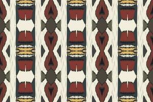 Motiv Ikat nahtlos Muster Stickerei Hintergrund. Ikat druckt geometrisch ethnisch orientalisch Muster traditionell.aztekisch Stil abstrakt Vektor Design zum Textur, Stoff, Kleidung, Verpackung, Sarong.