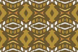 motiv ikat blommig paisley broderi bakgrund. ikat damast- geometrisk etnisk orientalisk mönster traditionell.aztec stil abstrakt vektor illustration.design textur, tyg, kläder, inslagning, sarong.