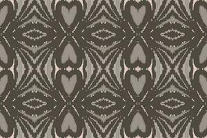 Ikat nahtlos Muster Stickerei Hintergrund. Ikat Design geometrisch ethnisch orientalisch Muster traditionell. Ikat aztekisch Stil abstrakt Design zum drucken Textur, Stoff, Saree, Sari, Teppich. vektor