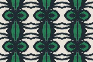 Ikat Paisley Muster Stickerei Hintergrund. Ikat Design geometrisch ethnisch orientalisch Muster traditionell. Ikat aztekisch Stil abstrakt Design zum drucken Textur, Stoff, Saree, Sari, Teppich. vektor