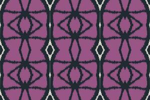 Ikat Paisley Muster Stickerei Hintergrund. Ikat Stoff geometrisch ethnisch orientalisch Muster traditionell. Ikat aztekisch Stil abstrakt Design zum drucken Textur, Stoff, Saree, Sari, Teppich. vektor