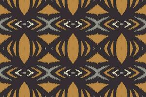 Ikat Paisley Muster Stickerei Hintergrund. Ikat Muster geometrisch ethnisch orientalisch Muster traditionell.aztekisch Stil abstrakt Vektor illustration.design zum Textur, Stoff, Kleidung, Verpackung, Sarong.