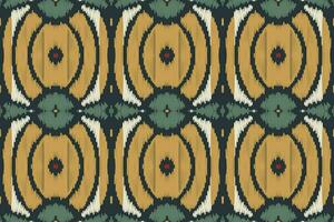 motiv ikat paisley broderi bakgrund. ikat design geometrisk etnisk orientalisk mönster traditionell.aztec stil abstrakt vektor illustration.design för textur, tyg, kläder, inslagning, sarong.