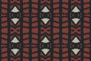 Ikat nahtlos Muster Stickerei Hintergrund. Ikat Stoff geometrisch ethnisch orientalisch Muster traditionell.aztekisch Stil abstrakt Vektor illustration.design zum Textur, Stoff, Kleidung, Verpackung, Sarong.