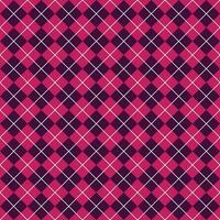 enkel rosa och lila sömlös argyle mönster vektor