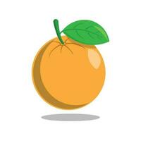 vektor illustration ikon av söt orange