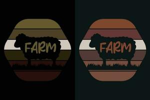 Bauernhof T-Shirt, Farmer T-Shirt, Landwirtschaft Shirt, Bauernhof Shirt, Kuh Liebhaber Shirt, Kuh Shirt, Bauernhof Leben T-Shirt, Bauernhof Tiere Shirt, Landwirtschaft, Tier Liebhaber Shirt, Farmer Geschenke vektor