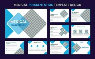 medicinsk recept design vektor