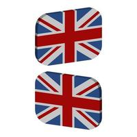 Großbritannien-Flagge im Hintergrund vektor