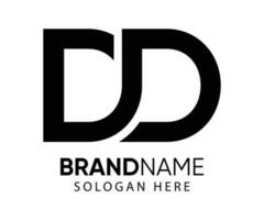 d d Initialen Brief Logo Design Vektor Vorlage