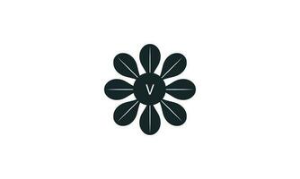 Jahrgang und Luxus Logo Vorlage vektor