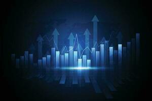 Business Candle Stick Graph Diagramm des Börseninvestitionshandels auf weißem Hintergrunddesign. bullischer Punkt, Trend der Grafik. Vektorillustration vektor