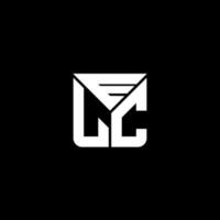 elc brev logotyp kreativ design med vektor grafisk, elc enkel och modern logotyp. elc lyxig alfabet design