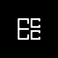 ecc brev logotyp kreativ design med vektor grafisk, ecc enkel och modern logotyp. ecc lyxig alfabet design