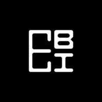 eBI brev logotyp kreativ design med vektor grafisk, eBI enkel och modern logotyp. eBI lyxig alfabet design