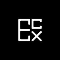 ecx brev logotyp kreativ design med vektor grafisk, ecx enkel och modern logotyp. ecx lyxig alfabet design