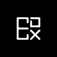 edx brev logotyp kreativ design med vektor grafisk, edx enkel och modern logotyp. edx lyxig alfabet design
