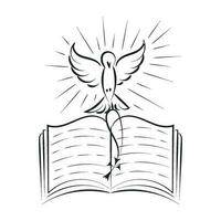 kristen symbol design för skriva ut eller använda sig av som affisch, kort, flygblad, klistermärke, tatuering eller t skjorta vektor