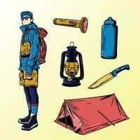 Camping Vektor Design