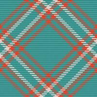 Stoff Muster Textil- von prüfen Plaid Vektor mit ein Tartan Textur Hintergrund nahtlos.