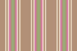 Textur Hintergrund Vertikale von Streifen Stoff Vektor mit ein nahtlos Linien Textil- Muster.