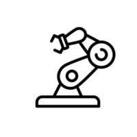 Technologie Roboter Zeichen Symbol Vektor