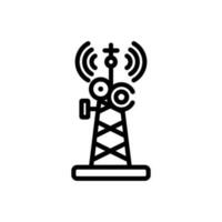 Radio Antenne Zeichen Symbol Vektor Symbol