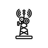 Radio Antenne Zeichen Symbol Vektor Symbol