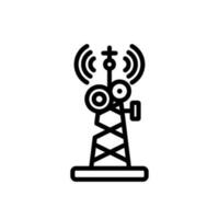 Radio Antenne Zeichen Symbol Vektor Symbol