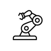 Technologie Roboter Zeichen Symbol Vektor