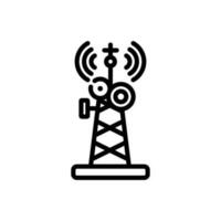 Radio Antenne Zeichen Symbol Vektor Symbol