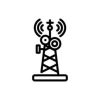 Radio Antenne Zeichen Symbol Vektor Symbol