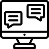 chatten kostenlos Symbol vektor