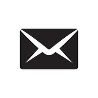 Email Symbol, Vektor Illustration. eben Design Stil. Vektor Email Symbol Illustration isoliert auf Weiß Hintergrund, Email Symbol Folge10.