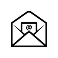 Briefumschlag Symbol Vektor, Illustration Logo Vorlage zum viele Zweck. isoliert auf Weiß Hintergrund. vektor