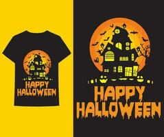 geheiligt T-Shirt Design, Halloween Vektor Elemente, Vektor Grafik