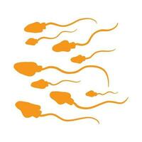 Sperma Organismus, Mikroorganismus ,Gut zum Grafik Design Ressourcen, Aufkleber, Drucke, dekorativ Vermögenswerte, Poster, und mehr. vektor
