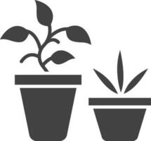 växter ikon vektor bild. lämplig för mobil appar, webb appar och skriva ut media.