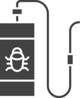 Pestizid Symbol Vektor Bild. geeignet zum Handy, Mobiltelefon Apps, Netz Apps und drucken Medien.