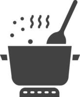 Kochen Symbol Vektor Bild. geeignet zum Handy, Mobiltelefon Apps, Netz Apps und drucken Medien.