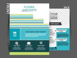 Business-Flayer-Vorlagendesign vektor