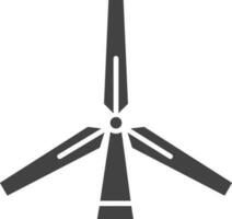 Windmühlen Symbol Vektor Bild. geeignet zum Handy, Mobiltelefon Apps, Netz Apps und drucken Medien.