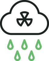 Acid Regen Symbol Vektor Bild. geeignet zum Handy, Mobiltelefon Apps, Netz Apps und drucken Medien.