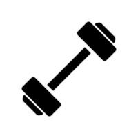 Hantel Muskel Ausbildung Symbol. Gewicht Ausbildung. Vektor. vektor