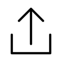 hochladen Symbol Vektor Symbol Design Illustration