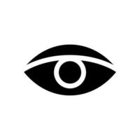 Auge Symbol Vektor Symbol Design Illustration