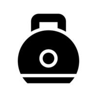 Kettlebell Symbol Vektor Symbol Design Illustration