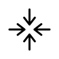 Überschneidung Symbol Vektor Symbol Design Illustration