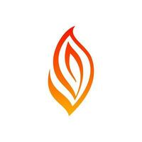 Flamme Unternehmen Logo Vorlage, Feuer Logo Gradient vektor